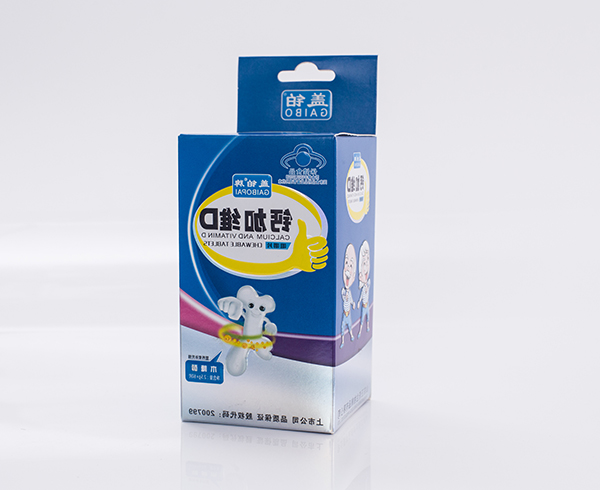 钙加维Ｄ咀嚼片－卡纸盒